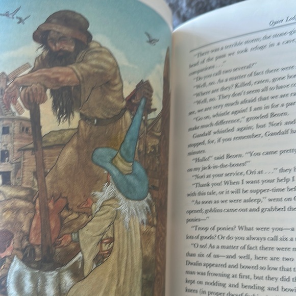 The Hobbit Illustrated Edition by J.R.R. Tolkien - Picture 6 of 7